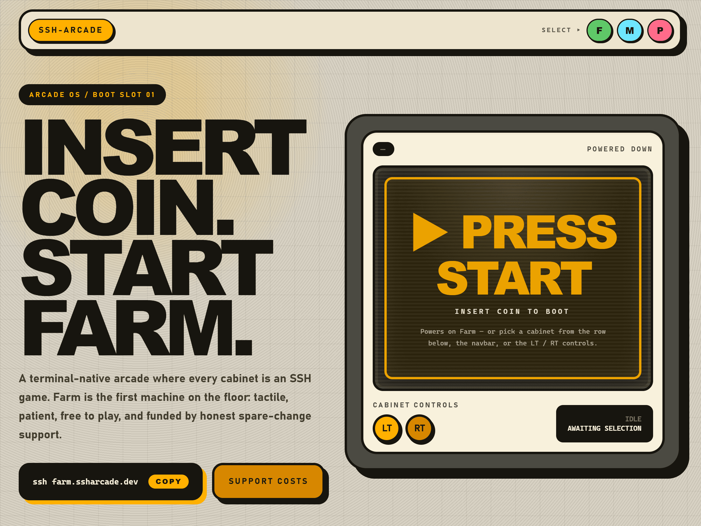 SSH Arcade — 1 of 3