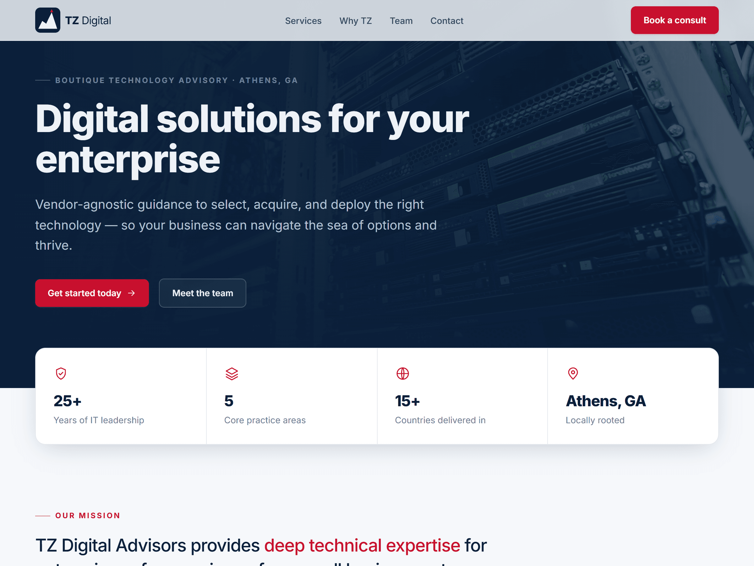 TZ Digital Advisors — 1 of 3